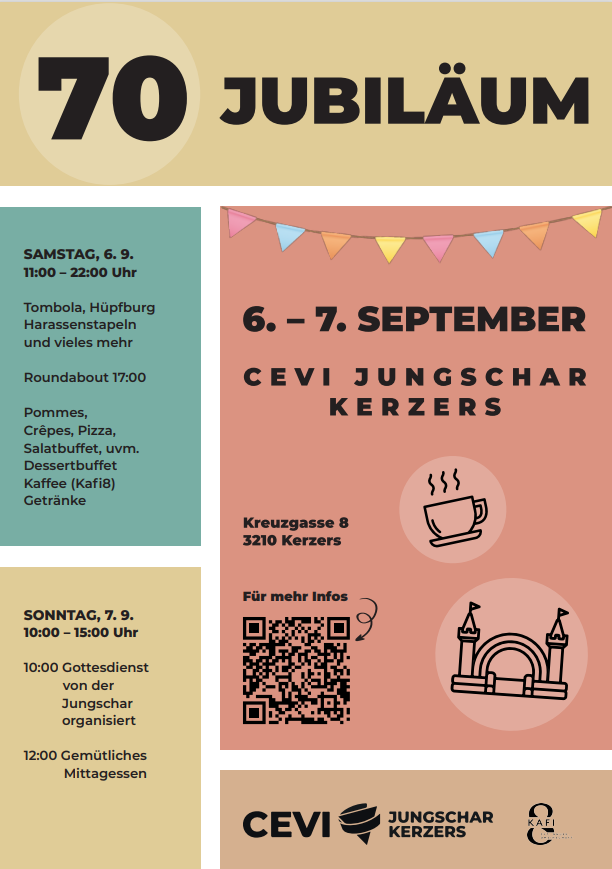  Jubiläum Flyer